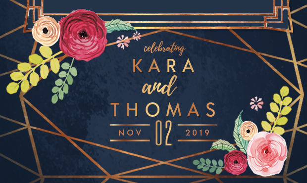 Kara and Thomas Wedding | View more photos from the event at gallery.photoboothbillings.com/u/PhotoBoothBillings/Kara-and-Thomas-Wedding